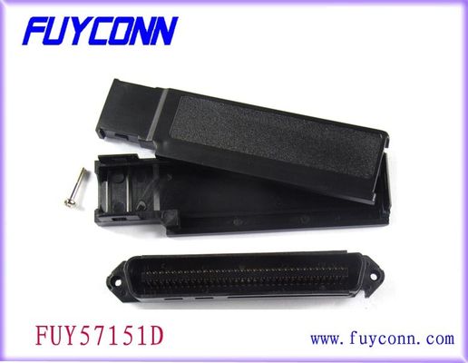 검정 64 Pin Centronic IDC PPO 단열 재료를 가진 남성 챔피언 연결관