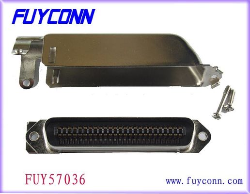 2.16mm 피치 Amphenol 50 Pin 나사 자물쇠를 가진 남성 IDC 챔피언 연결관
