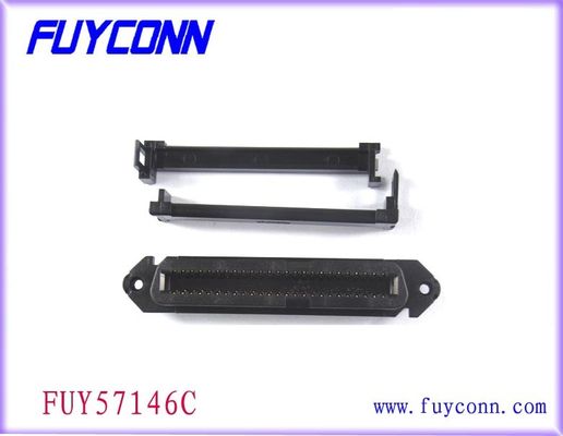 케이블 죔쇠 2.16mm를 가진 여성 64 Pin Centronic IDC 죔쇠 연결관