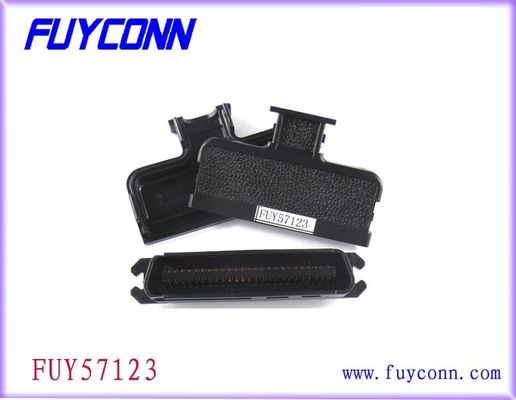 50 Pin 플라스틱 덮개를 가진 남성 Centronic RJ21 케이블 챔피언 연결관