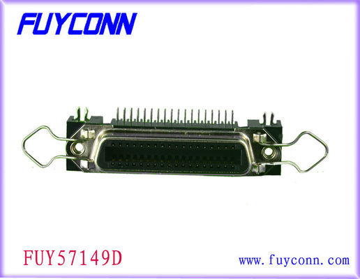 50의 Pin Centronic PCB 정각 암 커넥터 증명된 UL
