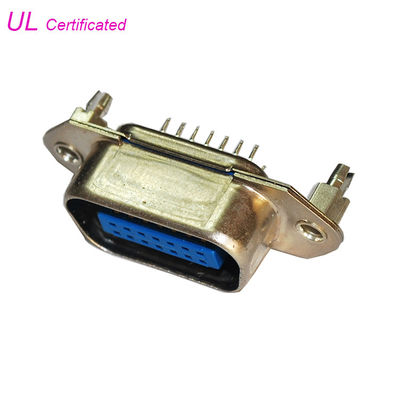 증명되는 ROHS를 가진 PCB 똑바른 각 36 Pin Centronics 연결관
