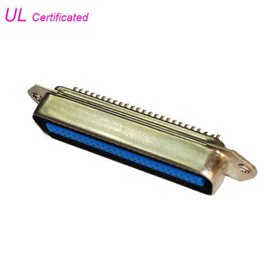 땜납은 증명한 UL를 가진 쉬운 남성 50 Pin Centronics 연결관을 접촉합니다