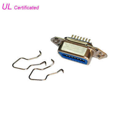 보석금 클립에 의하여 증명되는 UL를 가진 DDK 14 Pin Centronic 땜납 암 커넥터
