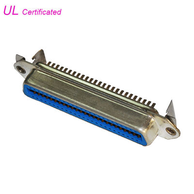 금속 격판덮개 증명된 UL를 가진 Centronic 50 Pin 챔피언 더 유일한 암 커넥터