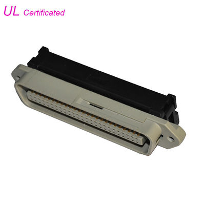 케이블 클립 증명서를 준 UL를 가진 쉽고 연약한 50의 Pin Centronic 땜납 male형 커넥터