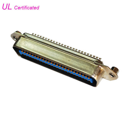 챔피언 땜납 남성 50 Pin Centronics 연결관에 의하여 리벳을 박는 육 머리 견과