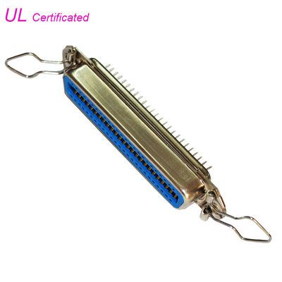 스프링 래치와 36Pin 50Pin 여성 솔더핀 센트로닉스 연결기