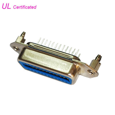 50의 Pin Centronic 챔피언 PCB 똑바른 암 커넥터 증명된 UL