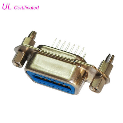 2.16mm 50의 Pin 챔피언 Centronic 똑바른 각 여성 PCB 연결관에 의하여 증명되는 UL