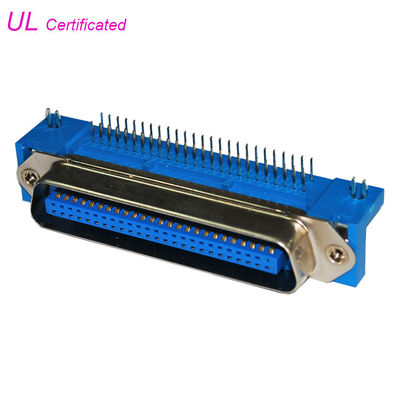 남성 PCB 권리 천사 50 Pin Centronics 연결관, 마개 챔피언 연결관