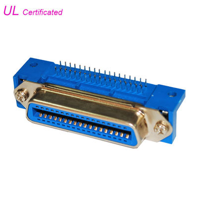 Centronic DDK 24 Pin 리본 여성 PCB 정각 연결관에 의하여 증명되는 UL