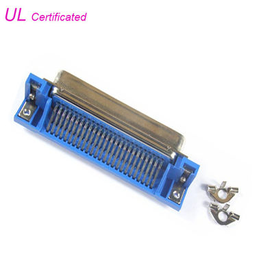 50 핀 25 쌍 센트로닉 PCB 직각 우승자 플러그 커넥터 숫 형 공인된 UL