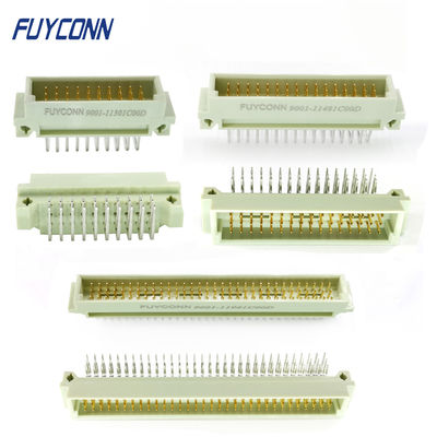 PCB DIN41612 연결관 R/A 남성 Eurocard 연결관 3*32pin 3*10pin 3*16pin