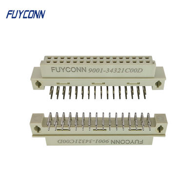 2개의 줄 DIN41612 연결관 90도 R/A PCB 여성 Eurocard 연결관