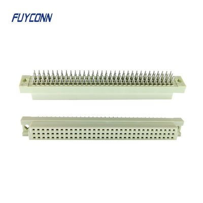 Pin Eurocard 연결관 3*32Pin 64P 96P 3 줄 암 DIN41612 연결관을 누르십시오