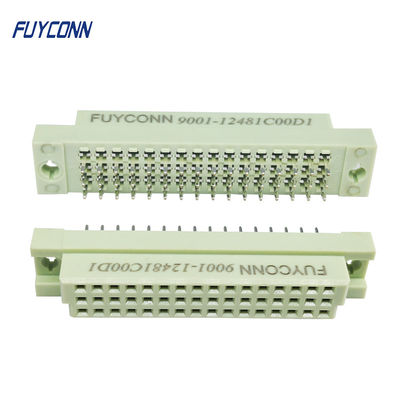3 행 48 핀 DIN 41612 커넥터 수직 여성 스트레이트 PCB Eurocard 커넥터 2.54mm 피치