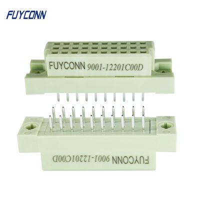 3 행 20 핀 스트레이트 PCB DIN 41612 리셉터클 유럽 소켓 커넥터 2.54mm 피치