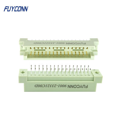 PCB Eurocard 커넥터 3 열 32P 수직 남성 DIN41612 커넥터