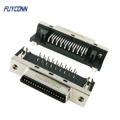 36 핀 SCSI 커넥터 PCB 직각 암 MDR 커넥터