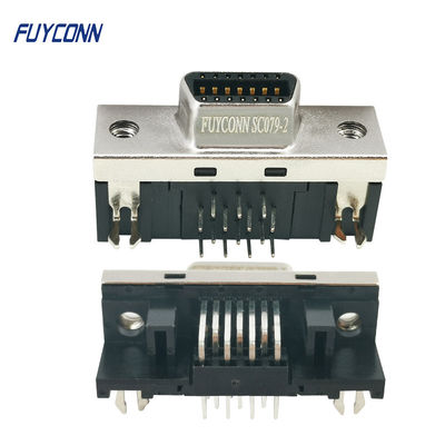 14Pin SCSI 커넥터 CN 유형 PCB 직각 터미널 서보 커넥터