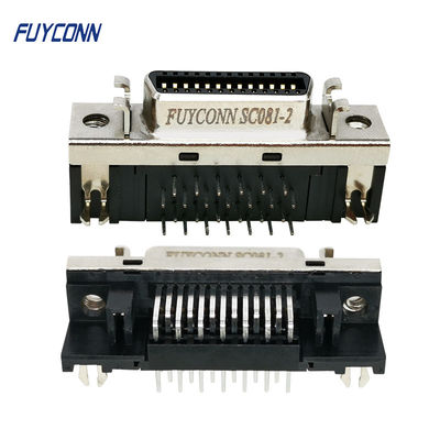 PCB 스카시 연결관 PCB 널을 위한 90도 R/A CN 유형 여성 26 핀 서보 연결관