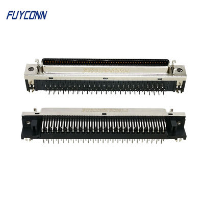 100 핀 SCSI 커넥터 암 DIP 직각 PCB MDR 커넥터