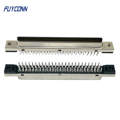 100P SCSI 커넥터 암 수직 PCB MDR 커넥터
