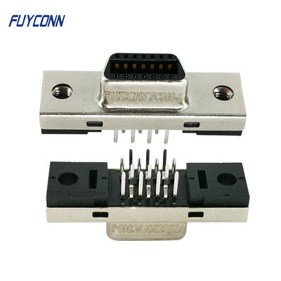 1.27mm MDR 커넥터 180도 14 위치 여성 수직 SCSI PCB 커넥터