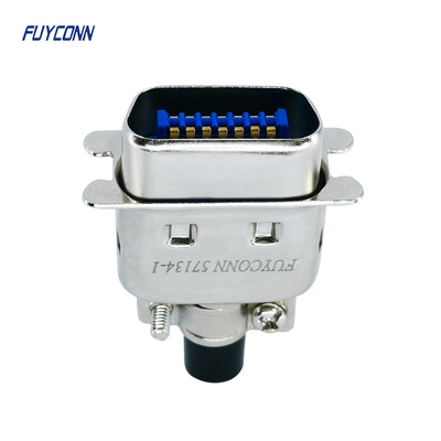 DDK 57-30140 연결관 Centronics 금속 두건을 가진 14 Pin DDK 남성 리본 연결관