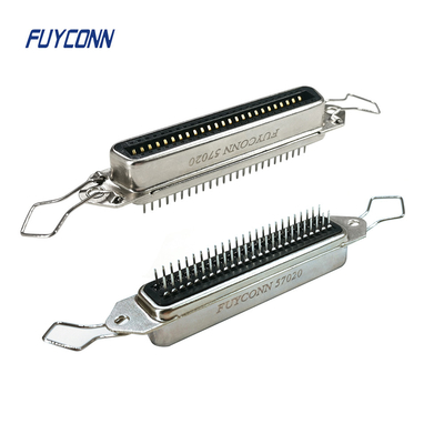 50 36 24 14 핀 암 커넥터 PCB 스트레이트 Centronics 커넥터