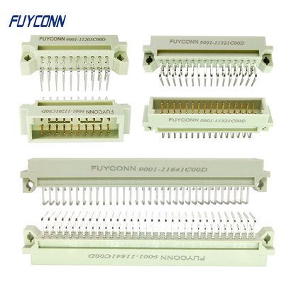3 열 DIN41612 연결기 말레 90 급 R/A PCB 41612유로 연결기