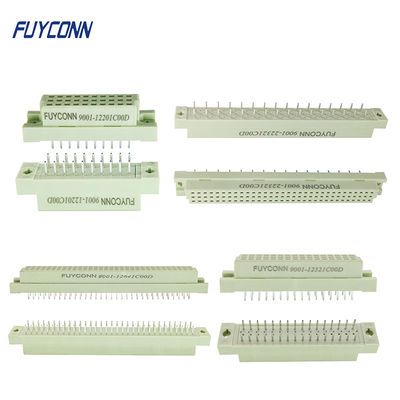 여성 유럽 연결기 PCB 곧은 단말기 DIN 41612 유로 카드 연결기